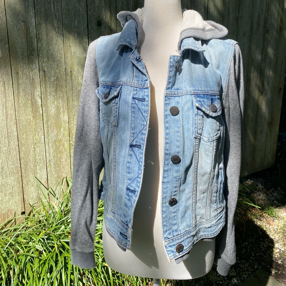 Sweatshirt Jean Jacket